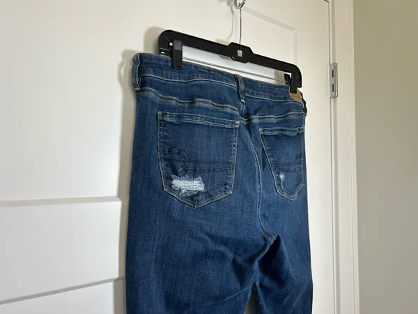 Tall/long jegging skinny jeans - American Eagle plus size 14 - Image 4