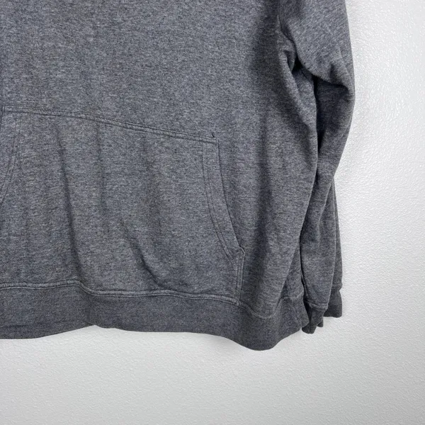Nike Women's Funnel Neck Sweatshirt Gray Sz 1X - Image 3