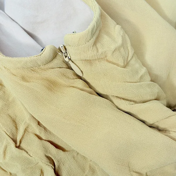 Anthropologie V-Neck Ruffle Midi Dress - Image 8