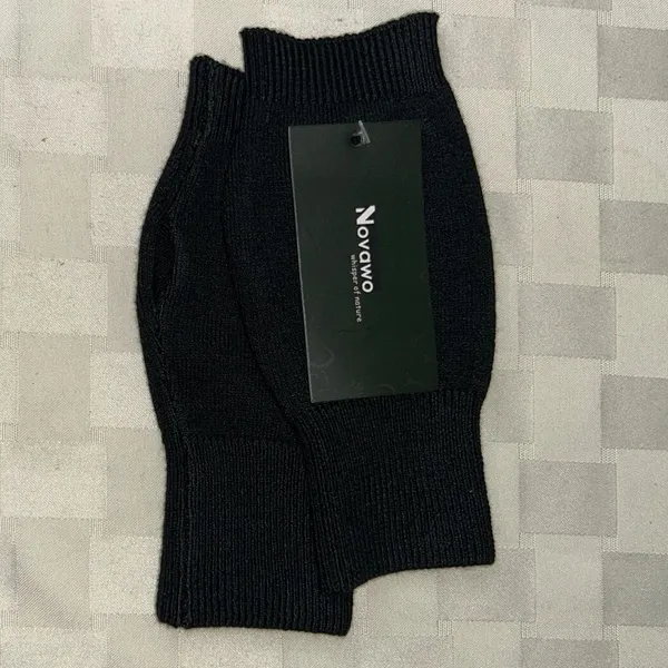 Novato Fingerless Gloves Black - Image 3