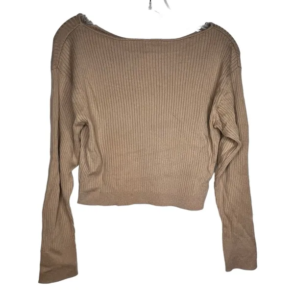 Babaton Tan Ribbed Sweater‎ - Image 4