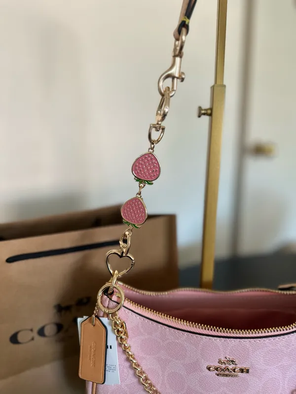 Coach Bag Shoulder pink - Image 2