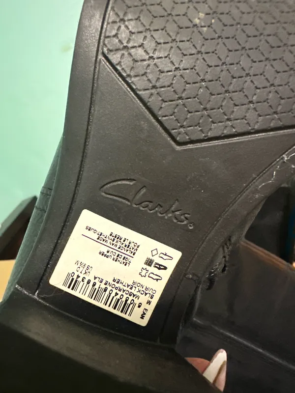 Clarks Mascarpone Ela Women Black Leather Boots - Image 7