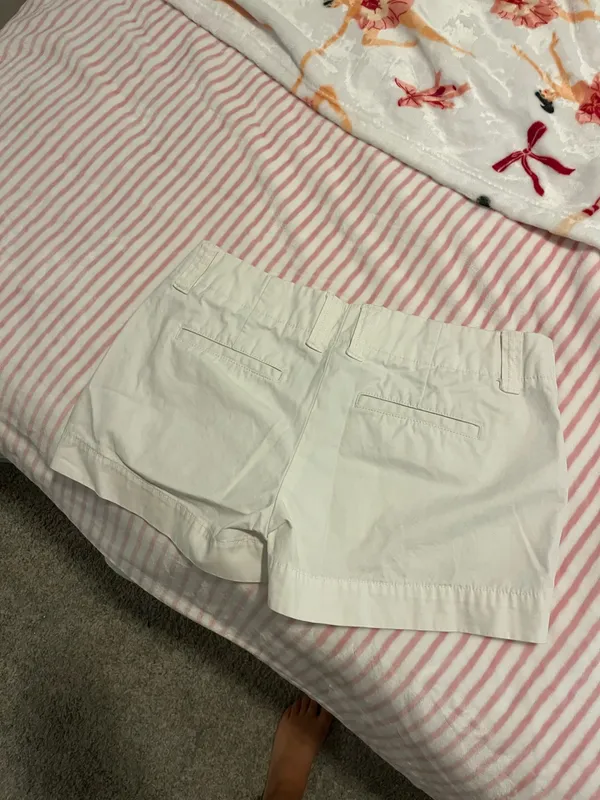 J.Crew White Chino Shorts - Image 3