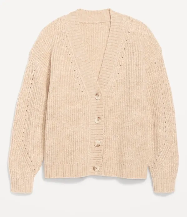 Old Navy Cozy Shaker Stitch Cardigan - Image 4