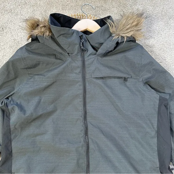 Burton Women’s Lelah Living Lining Ski Snow Jacket Isulated in Dark Green M - Image 4