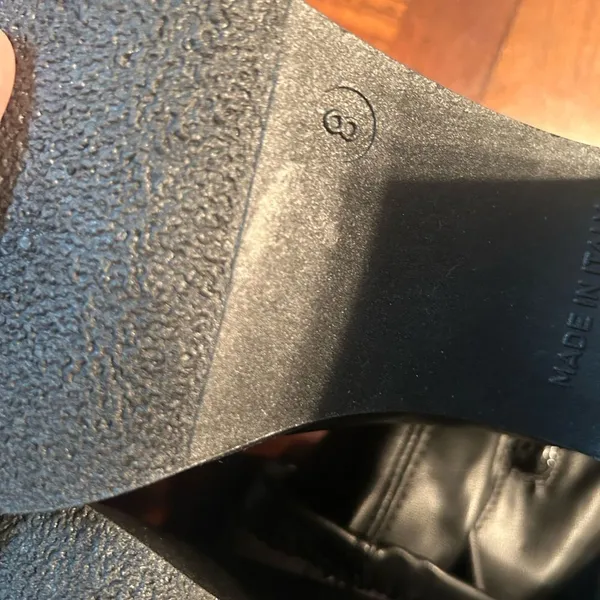 Aqua Black Block  Sock Boots(Size 8) - Image 8