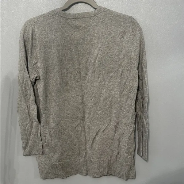 Merona Light Gray Button Front Cardigan‎ - Image 4