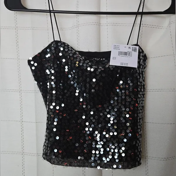 American Eagle Sequin Cami - Image 2