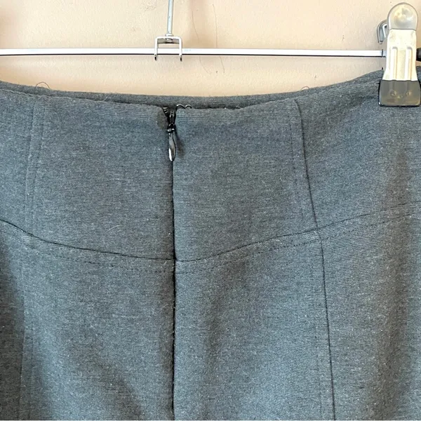 MICHAEL KORS | Charcoal Gray Knit Pencil Skirt Sz 6 - Image 5