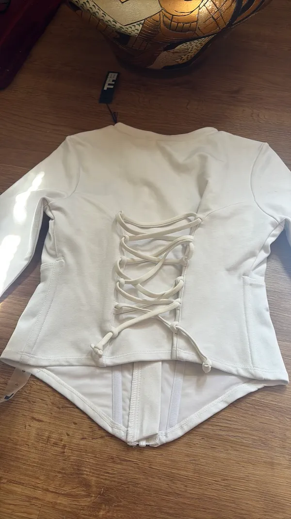 TA3 long sleeve corsety top - Image 2