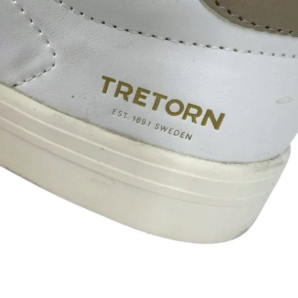 Tretorn Women's Serve‎ Sneakers Size 8M White Faux Leather Casual Shoes - Image 9