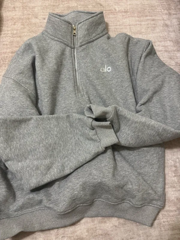 Alo accolade quarter zip jacket size medium - Image 2