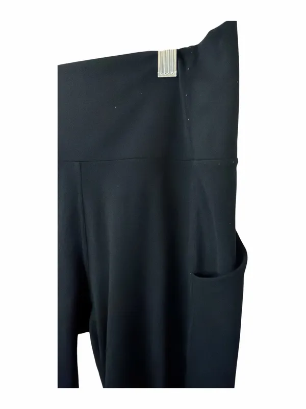 Fabletics Oasis PureLuxe High-Waisted Black Leggings with Side Pockets - Image 3