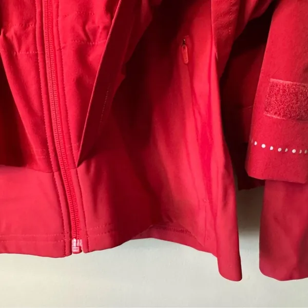 Sweaty Betty‎ Fast Lane Running Jacket In Vine Red Size Small 4-6 - Image 5
