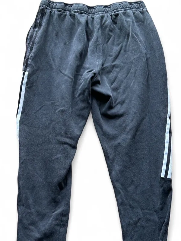 adidas black and white jogger sweatpants - Image 3
