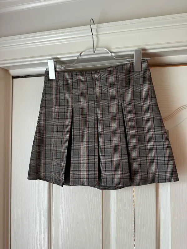 Plaid mini skirt - Image 3