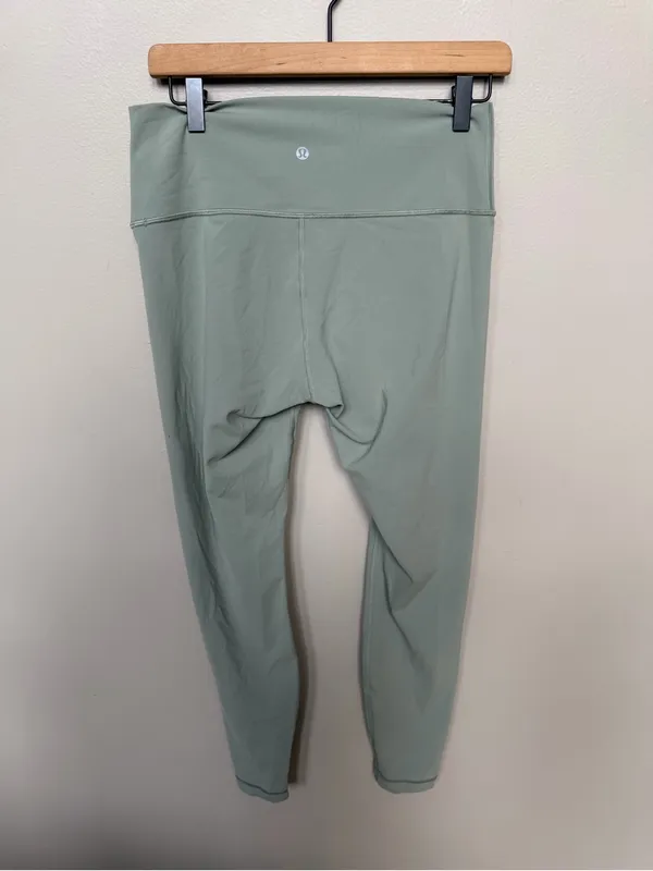 Lululemon Wunder Under High-Rise Tight 28" Full-On Luxtreme Sea Moss Green Sz 10 - Image 6