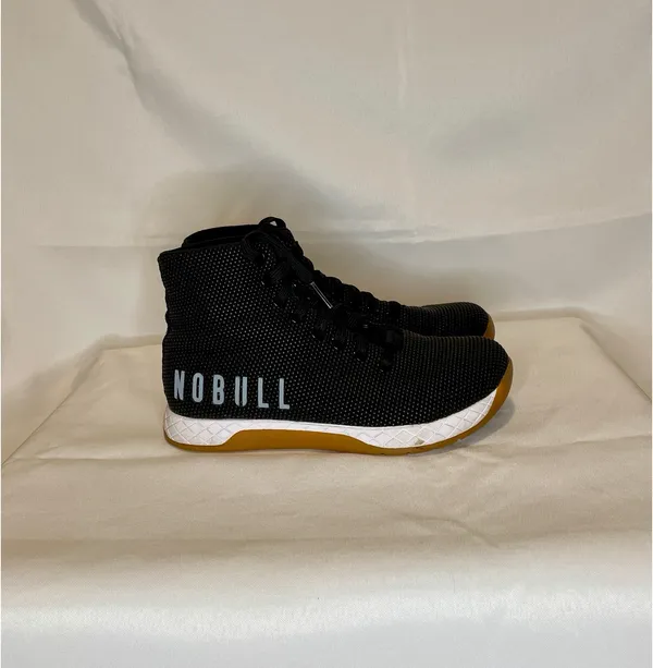 Women’s Nobull Black High-Top Trainers 6.5 - Image 2
