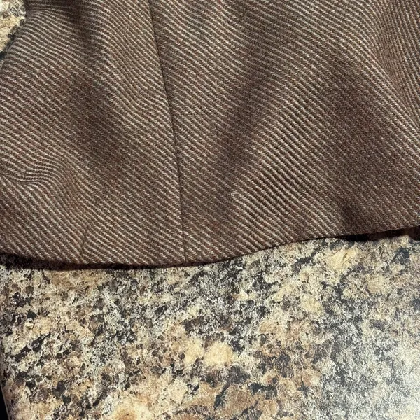 Rebecca Taylor Wool Bow Feminine Romantic Cocktail Old Money Preppy Fall Brown 4 - Image 7