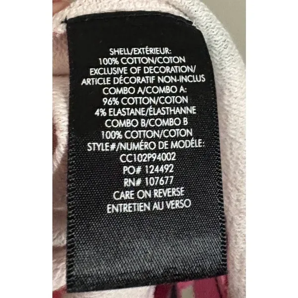 Alice + Olivia Zip Hoodie Womens‎ S Pink Black Tie Dye Crochet Excellent CC102 - Image 5