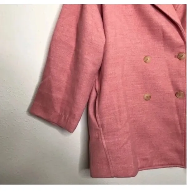 Free People Dusty Pink Oversized Blazer L - Image 5