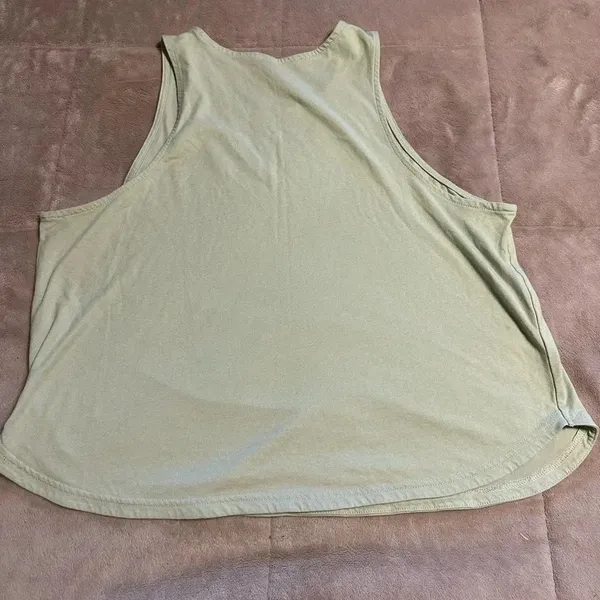 Adidas Tank Top Women’s Size XL Cropped Green - Image 5
