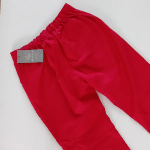 Maven Blossom Women's Multi Pockets Scrub Pants Size Small Red - Image 6