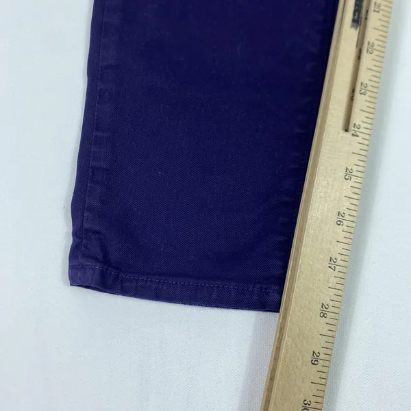 Citizens of Humanity Jeans Womens 29 Purple Thompson Medium Rise Cropped‎ Skinny - Image 2