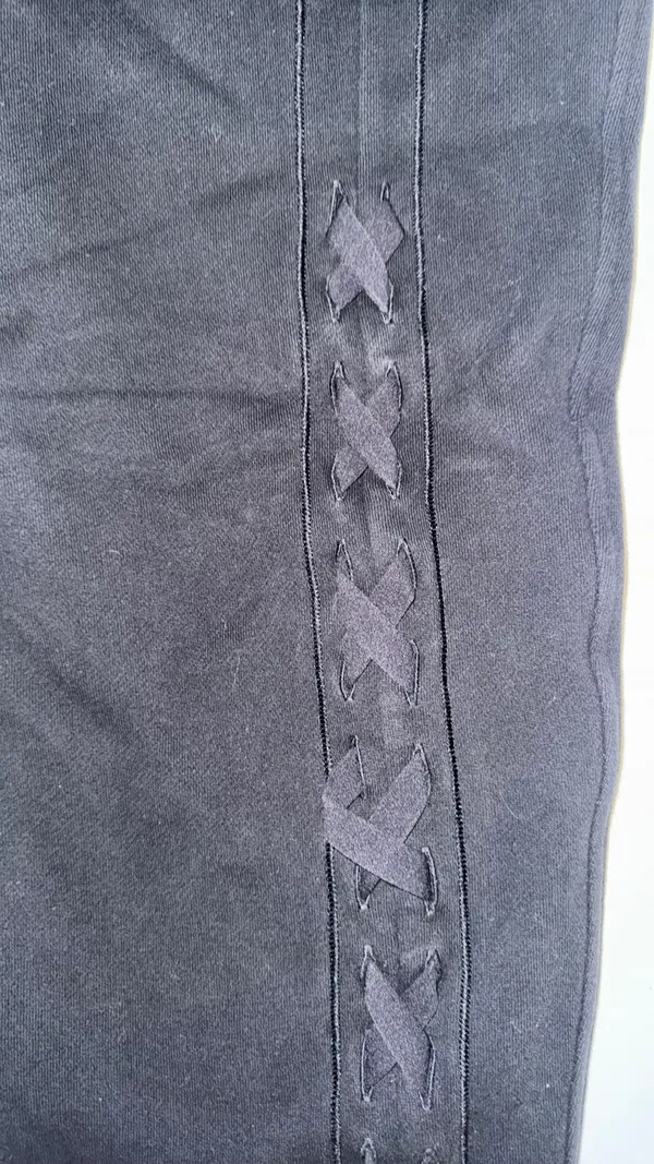 Lululemon Braided Detail High-Rise Joggers Black - Image 2