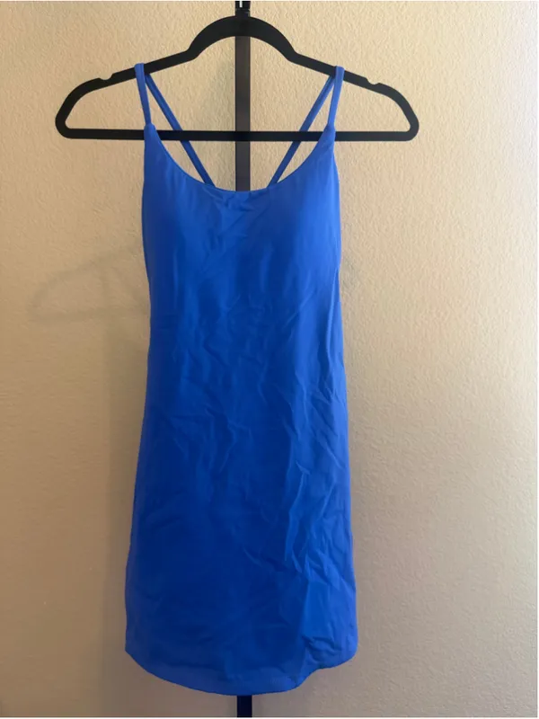 Size XS Halara SoftlyZero Plush Backless Active Dress-Easy Peezy Edition - Image 3