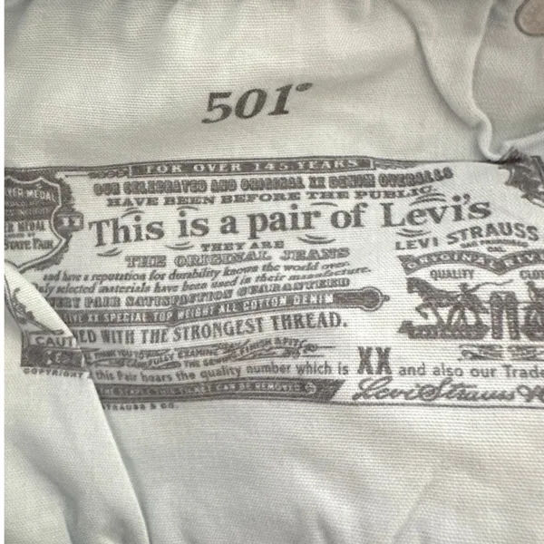 LEVI'S 501 Original Short size 26 - Image 11