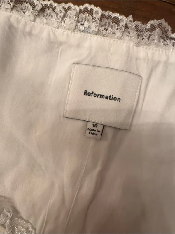 REFORMATION‎ Brenda Linen Floral Tank - Image 3