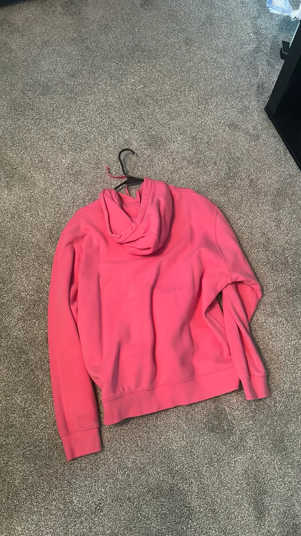 pink nike hoodie - Image 4