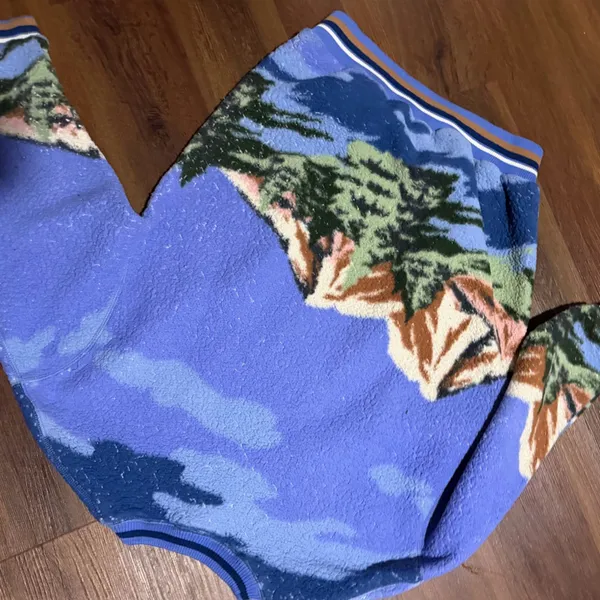 Urban Outfitters Out From Under Landscape Mountain Sherpa Sweater oversized spring casual $88 - Image 6