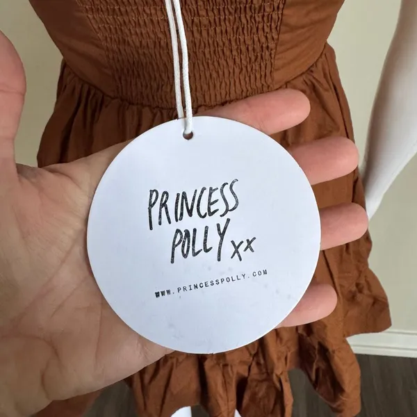 Princess Polly Cut Out Tiered Mini Romantic Coquette Grad Dress Size 2 NWT - Image 6