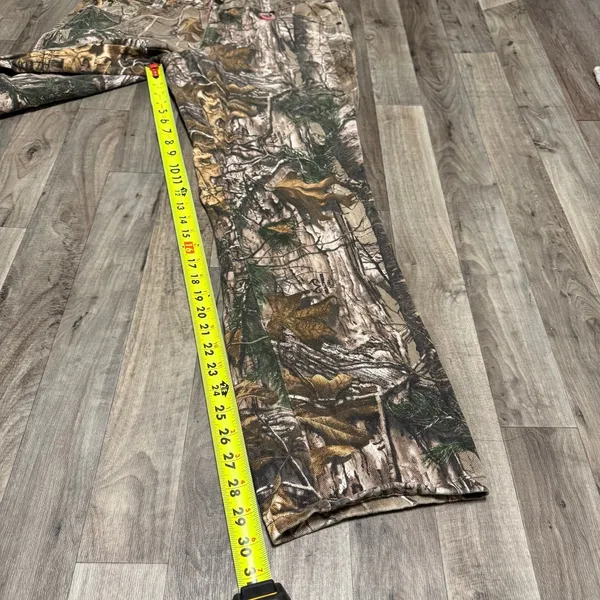 Vintage Realtree Xtra Camo Pink Lined Straight Leg Pants Size 14 - Image 3