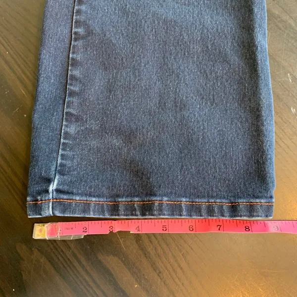 Banana Republic Women's Dark Wash Denim Jeans Size 30‎ Bootcut Classic READ FLAW - Image 13