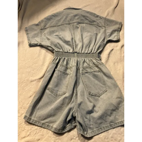 MABLE denim romper Size M Blue Size M - Image 13