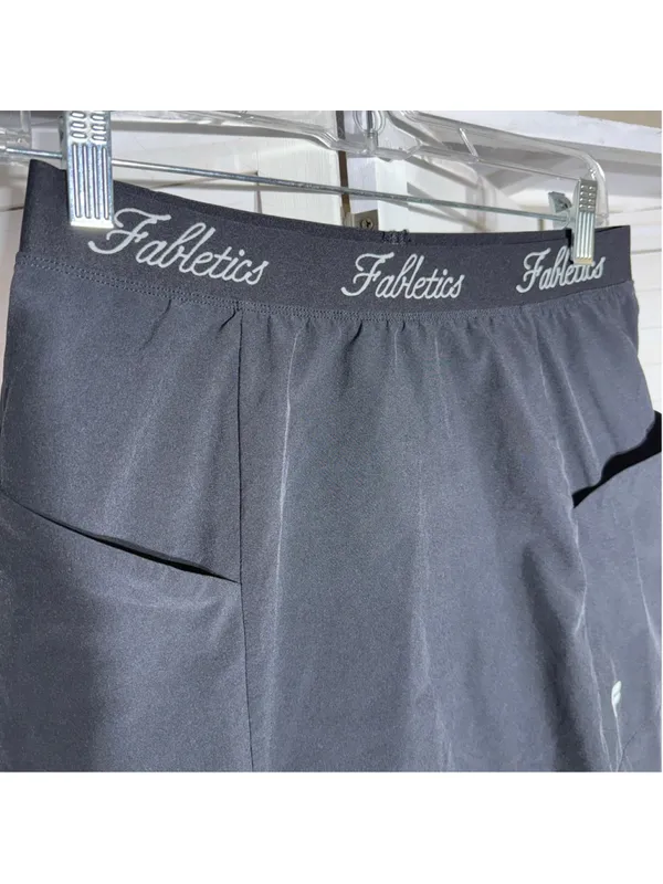 Vintage Y2K fabletics tennis skort pockets elastic waist activewear athletic S - Image 3