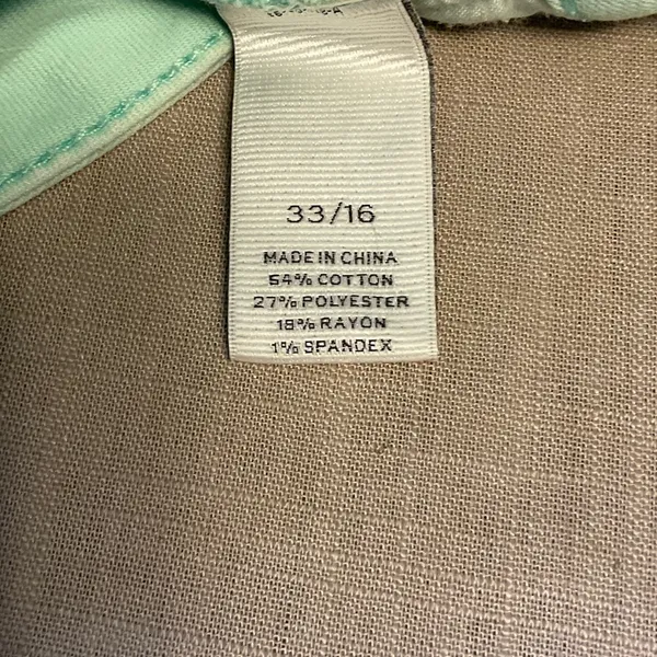 STYLUS Mint Ankle Jeans for Women Green Size 16 - Image 4