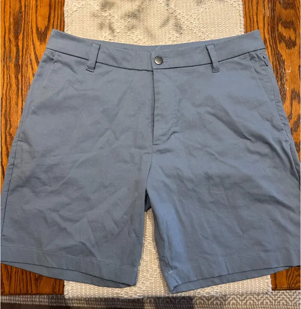 Lululemon Men’s Blue Dress Shorts - Image 4