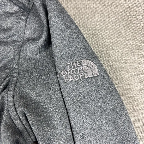 The North Face Shirt Womens Small Gray 1/4 Zip Ropes & Gray Pullover Top - Image 2