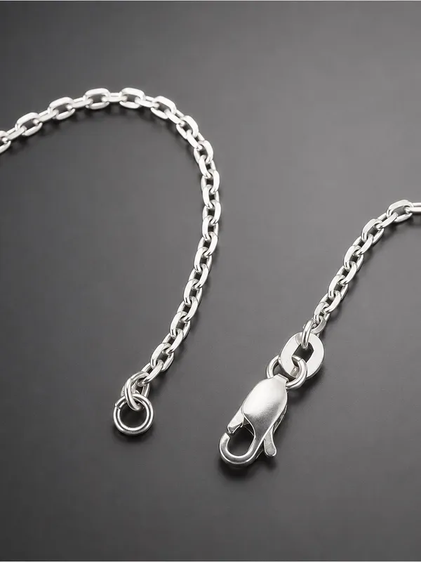 Sterling Silver Rolo Link Chain 18 Inch 4.4 Grams - Image 3