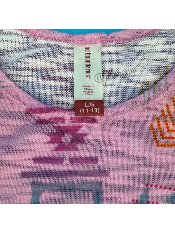 No Boundaries Y2K Vintage Summer Casual Juniors Women's Tank Top Size L NWOT - Image 5