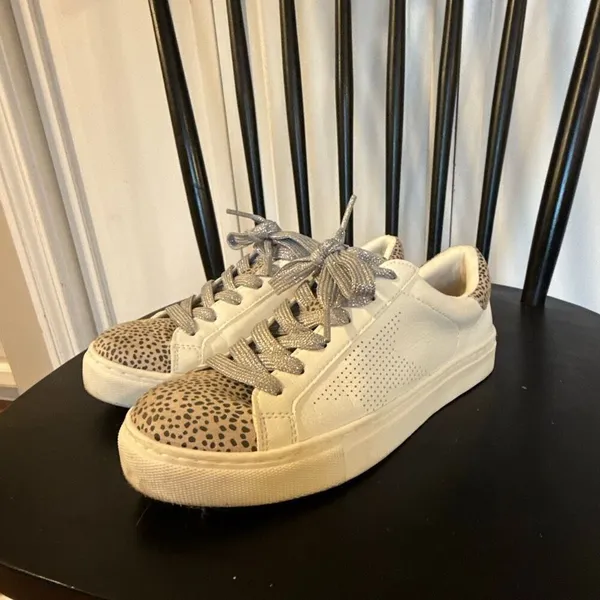 Universal Threads Cadey leopard and white sneakers 6 - Image 5