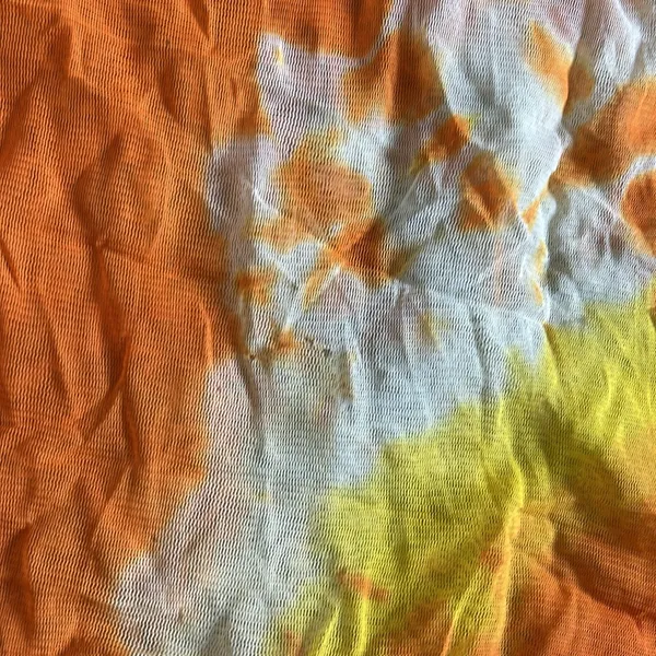 Orange and yellow mesh mini dress - Image 2