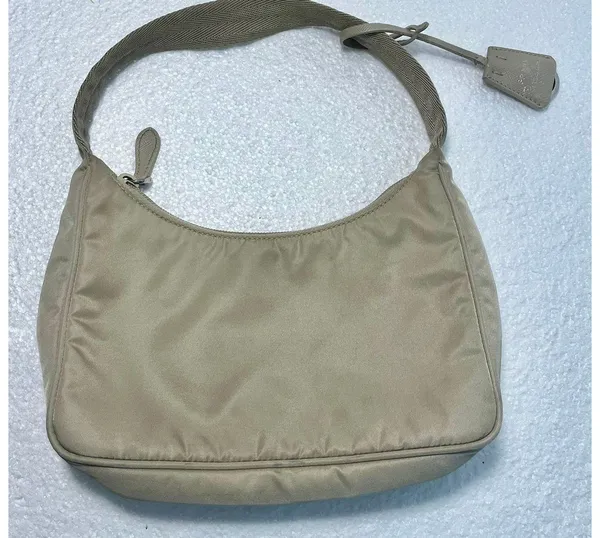 Prada Re-Nylon Saffiano Mini Re-Edition 2000 Bag Deserto - Image 2