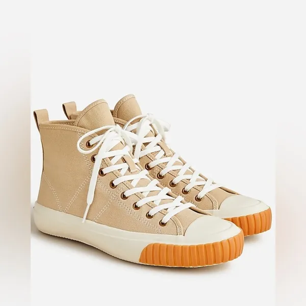 J Crew Classic High Top Canvas Sneaker Size 7‎ - Image 6