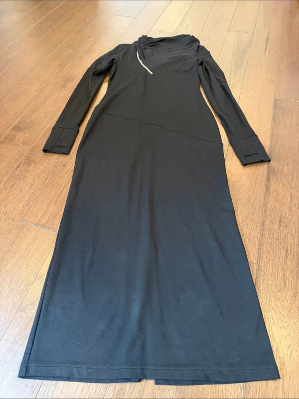 MARELLA Black Long-Sleeve Broome Dress Size Large NWT - C71-015 - Image 6